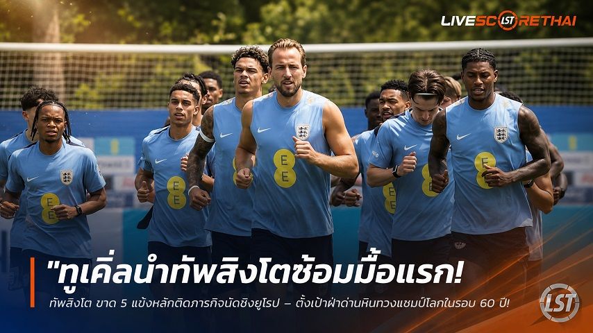 ข่าวฟุตบอล วันพุธ ที่ 3 มิถุนายน 2568 : "ทูเคิ่ลนำทัพสิงโตซ้อมมื้อแรกแดนลุงแซม! ขาด 5 แข้งหลักติดภารกิจนัดชิงยุโรป – ตั้งเป้าฝ่าด่านหินทวงแชมป์โลกในรอบ 60 ปี"!